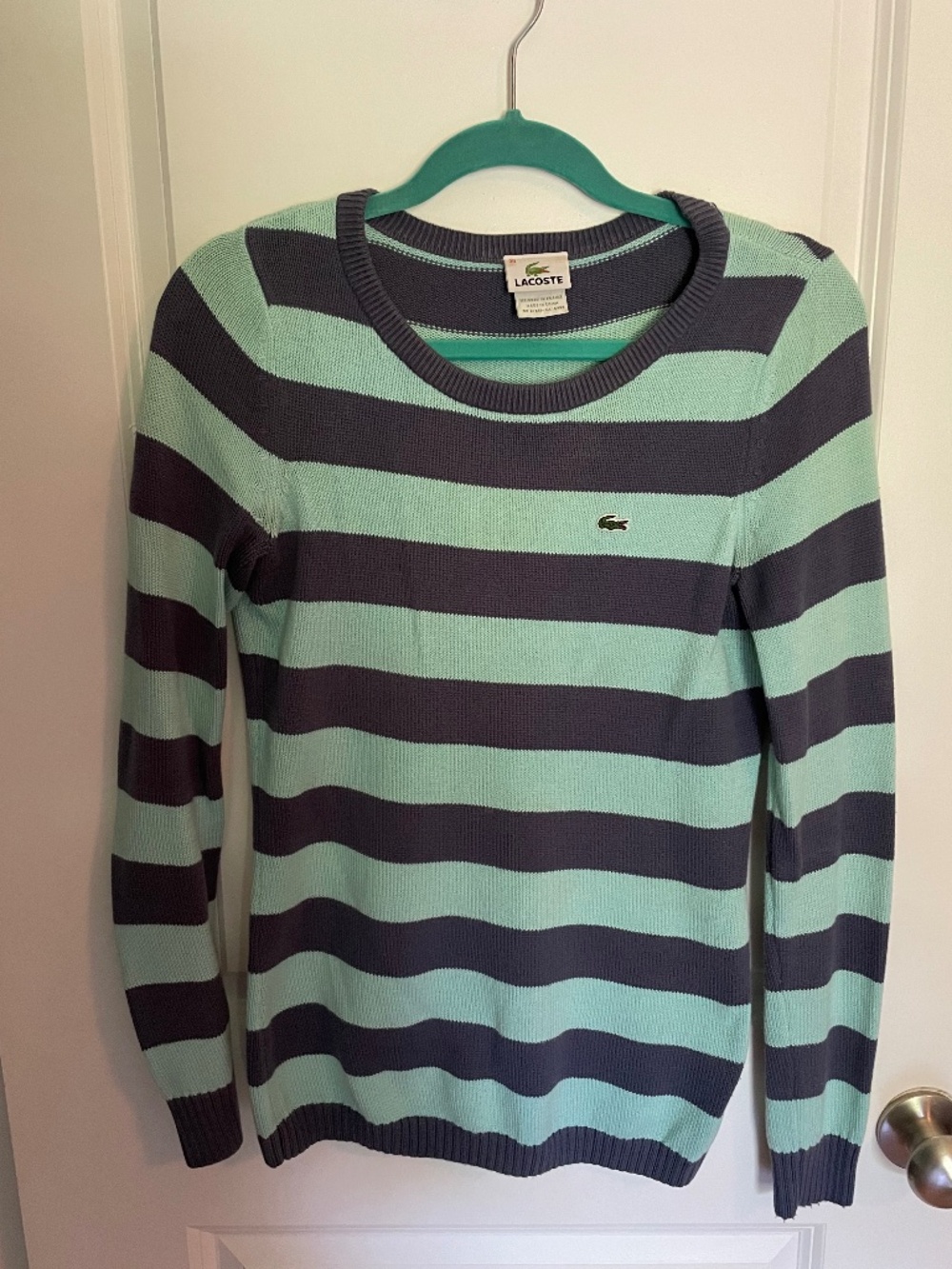 Lacoste striped sweater